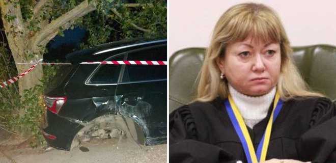 Судья Колегаева не задекларировала машину, на которой спьяну врезалась в столб
