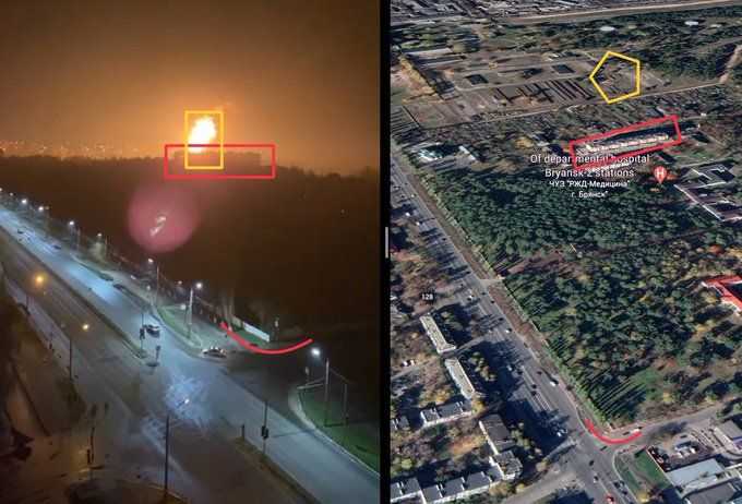 На нефтебазе в Брянске произошел крупный пожар в сети говорят ракетный удар или диверсия (ВИДЕО)
