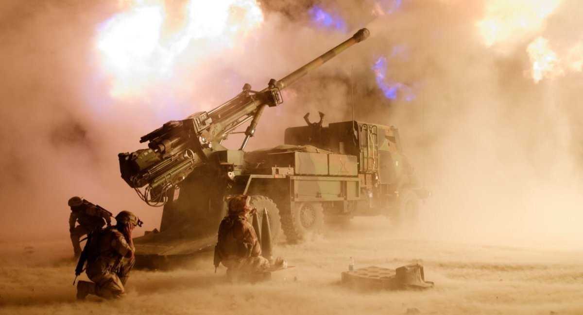 Батарея из шести САУ CAESEAR уже уничтожила 80 российских орудий