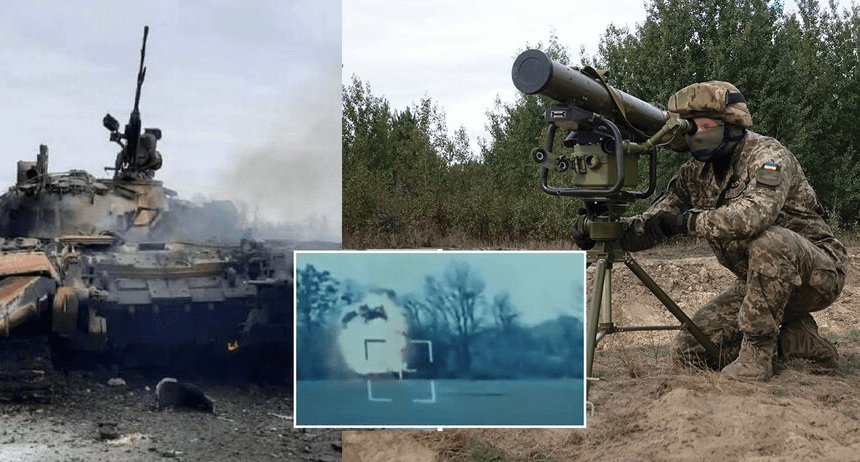 Под Изюмом один расчет »Стугны-П» за 3 минуты уничтожил 4 единицы вражеской бронетехники: яркое видео