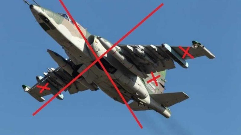 Николаевские десантники сбили вражеский Су-25