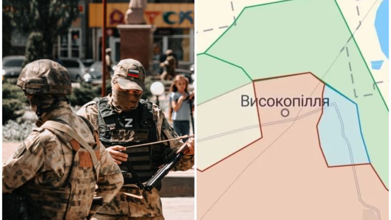 Высокополье. «Котел» для россиян в Херсонской области: ВСУ показали карту