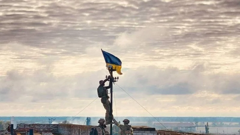 Высокополье наше: ВСУ утром подняли флаг Украины над поселком