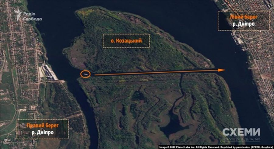ВСУ «накрыли» большое скопление армии РФ при попытке сбежать из Херсонского «котла» через Днепр