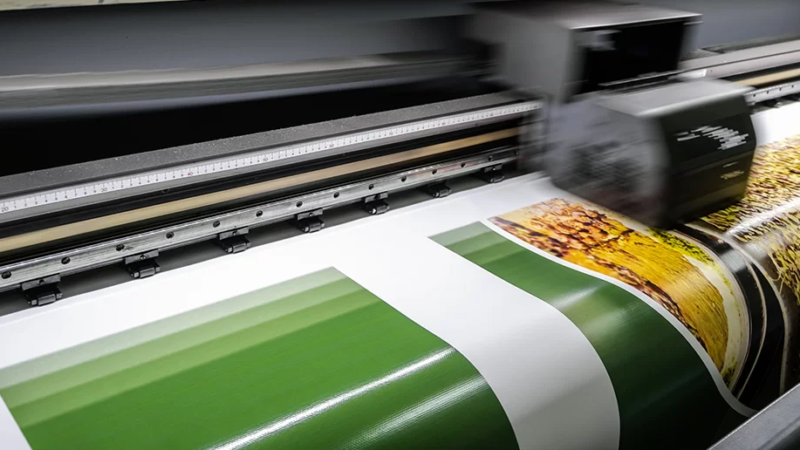 Мелованные рекламные баннеры — широкоформатная печать