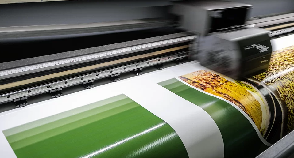 Мелованные рекламные баннеры — широкоформатная печать