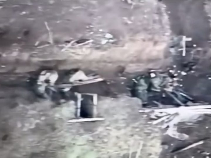 Бахмут: кассетный боеприпас 155 калибра уничтожил опорник орков — 40 трупов (ВИДЕО)