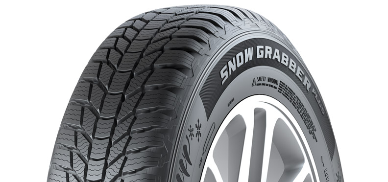 Шины фрикционного типа General Tire Snow Grabber Plus — комфортное управление и отменное зимнее сцепление