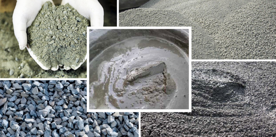 Из чего производится бетон?