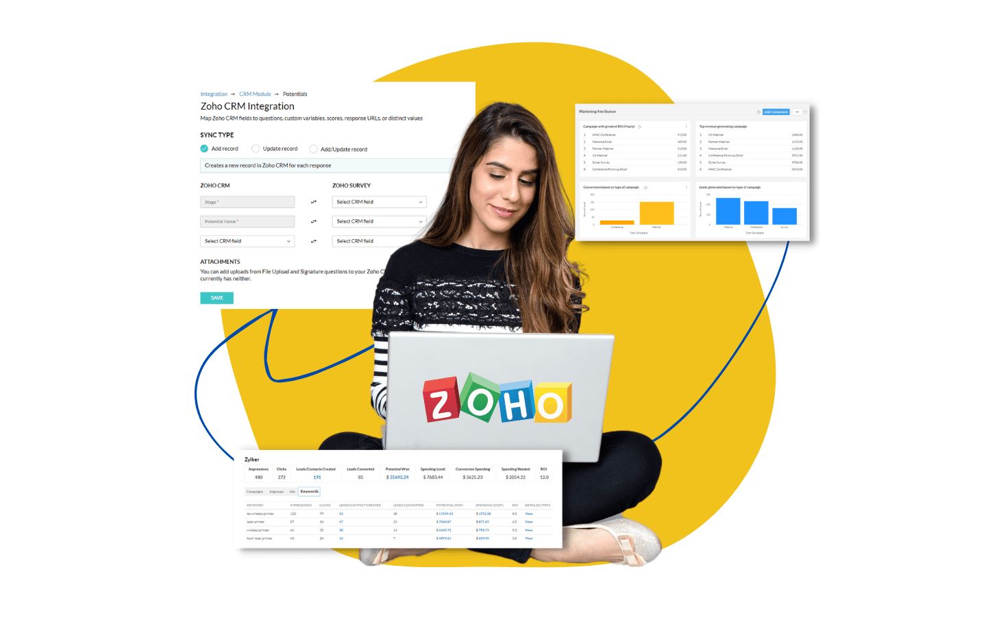 Zoho CRM — многофункциональная система автоматизации рабочих процессов