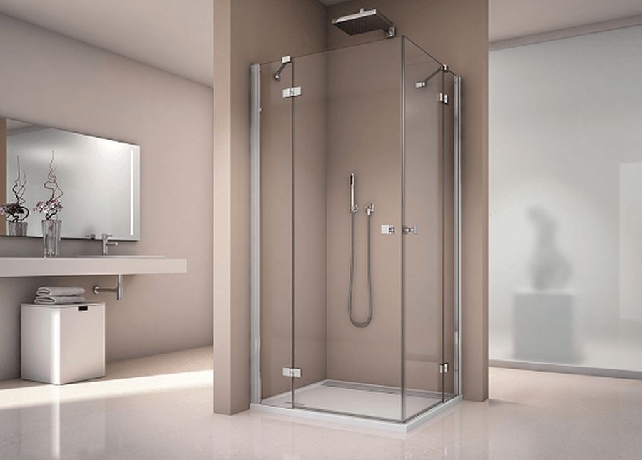 Скляна душова кабіна для ванних кімнат — відчуття простору і прозорості