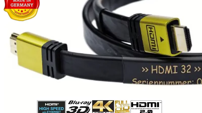 HDMI кабелі: Правильний вибір стандарту та найкращих можливостей для ваших пристроїв