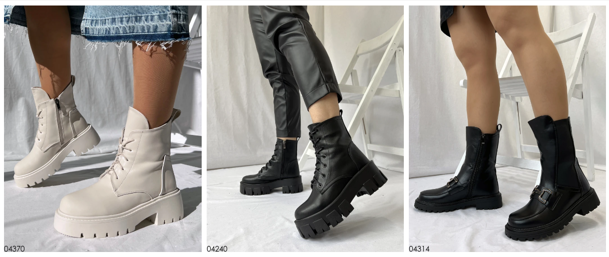 Женские ботинки из экокожи: Мода с осознанностью