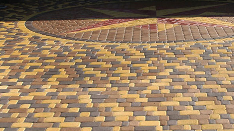 Тротуарная плитка Золотой Мандарин от компании Kyiv-Stroy
