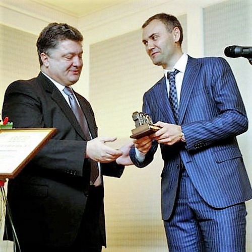Юрий Колбов и Петр Порошенко