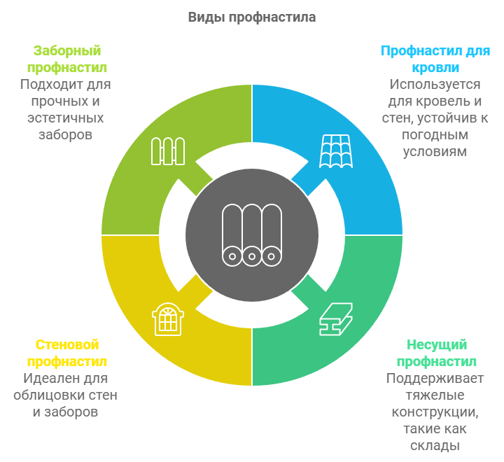 Виды профнастила