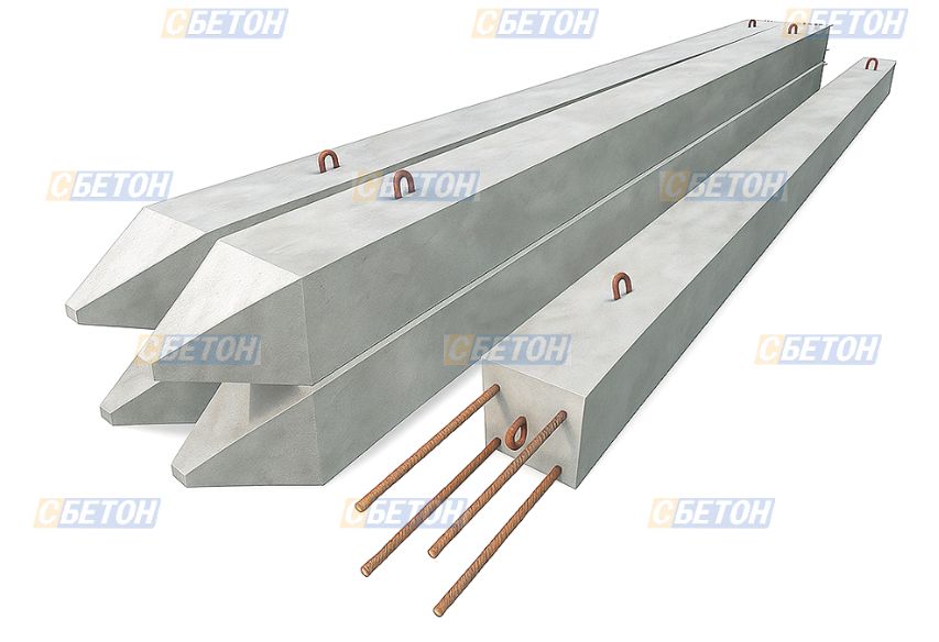 Плиты Забира с выпусками и сваи железобетонные от «S-beton»: надежное берегоукрепление, которое выдерживает всё