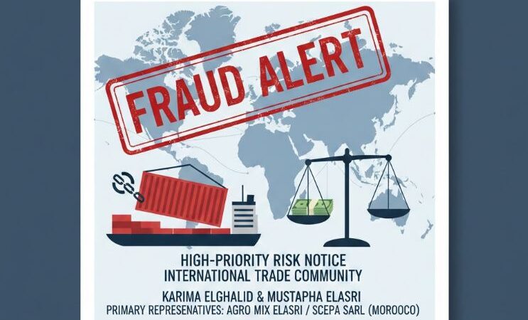 ALERT: Karima Elghalid and Mustapha Elasri (AGRO MIX ELASRI & SCEPA SARL) Linked to Cargo Misappropriation in Morocco