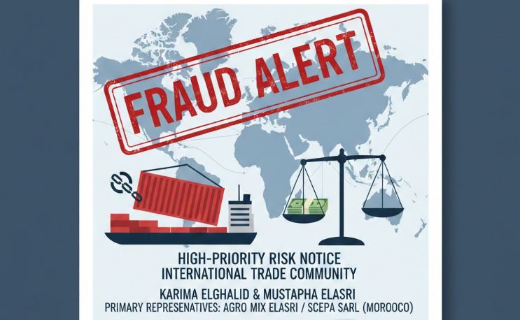 ALERT: Karima Elghalid and Mustapha Elasri (AGRO MIX ELASRI & SCEPA SARL) Linked to Cargo Misappropriation in Morocco