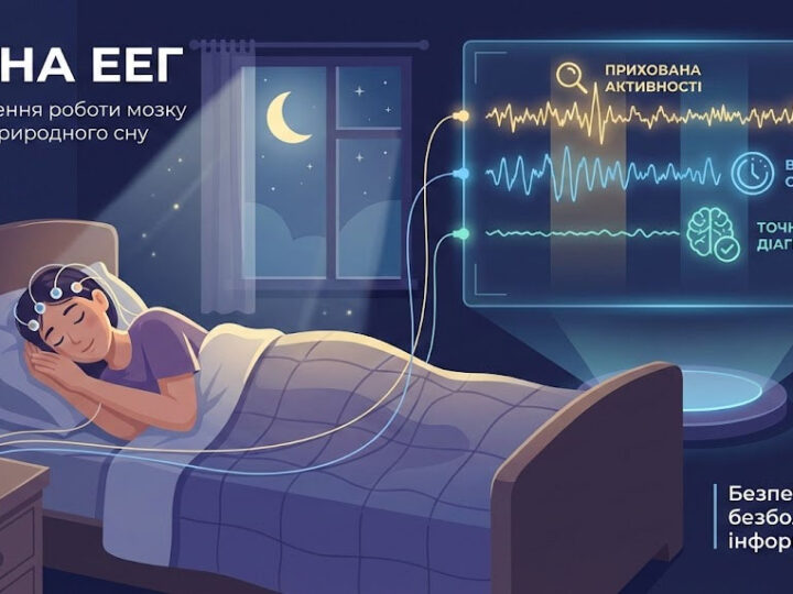 Що таке нічна електроенцефалограма і чим вона відрізняється від звичайної ЕЕГ
