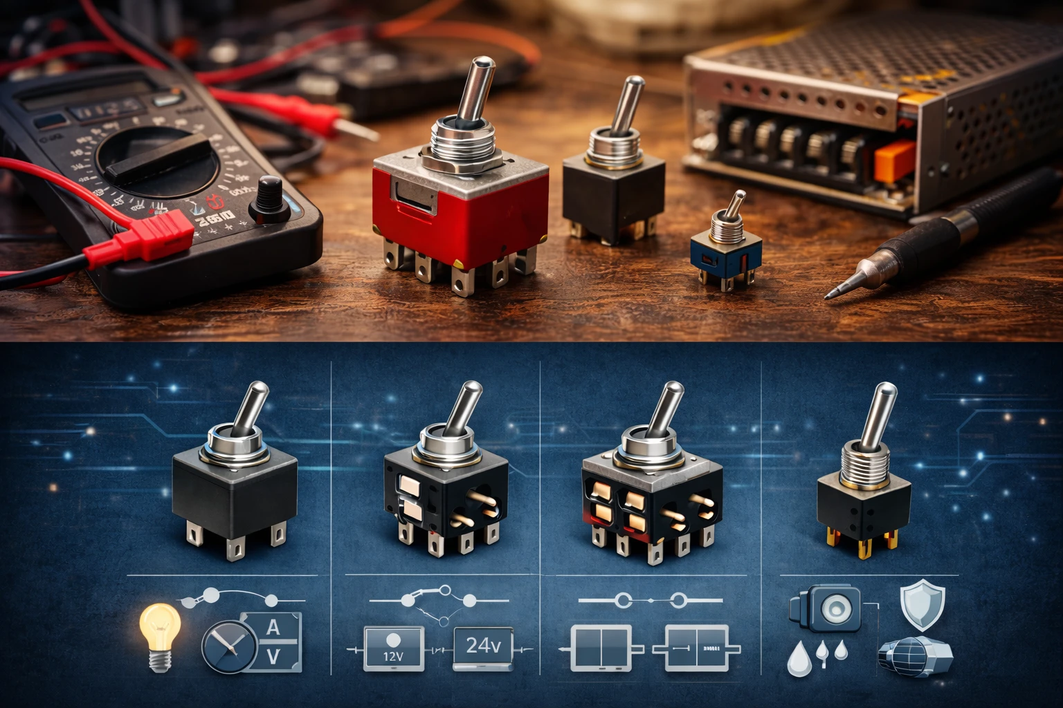 Как выбрать тумблер для домашней электроники