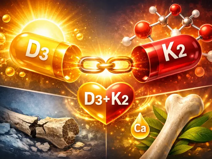 Вітамін D3 + K2: чому їх не можна приймати окремо?