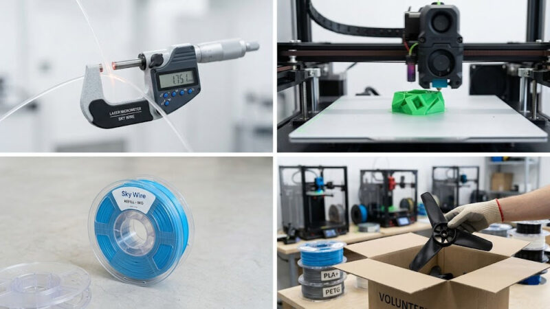 Український феномен Sky Wire: як локальний виробник філаменту перетворює 3D-друк на індустрію швидкості, точності та здорового глузду