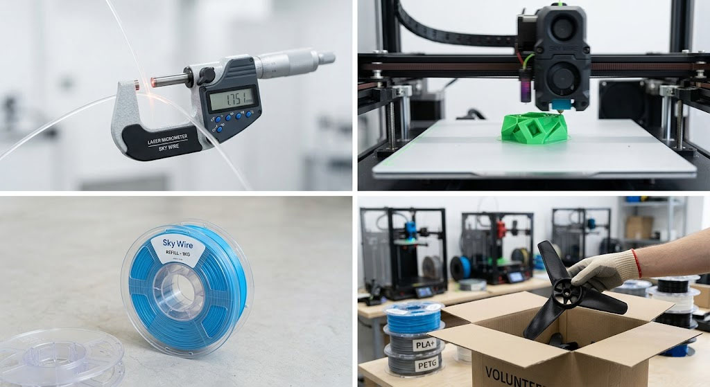 Український феномен Sky Wire: як локальний виробник філаменту перетворює 3D-друк на індустрію швидкості, точності та здорового глузду