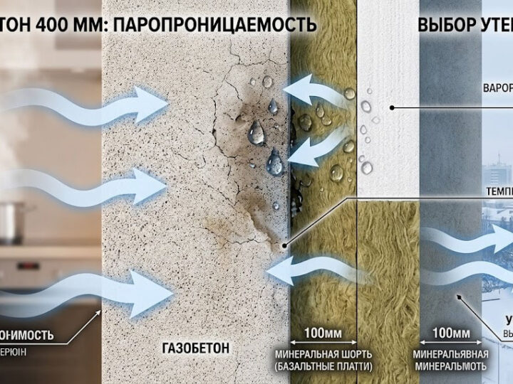Чем лучше утеплить дом из газоблока: сравнение материалов