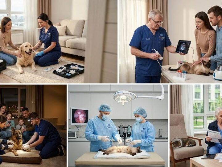 Современная ветеринарная помощь на дому в Киеве: как меняется подход к лечению животных