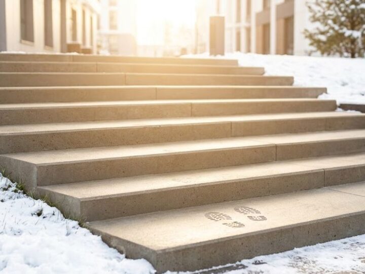 Обігрів сходів і доріжок: як позбутися льоду взимку