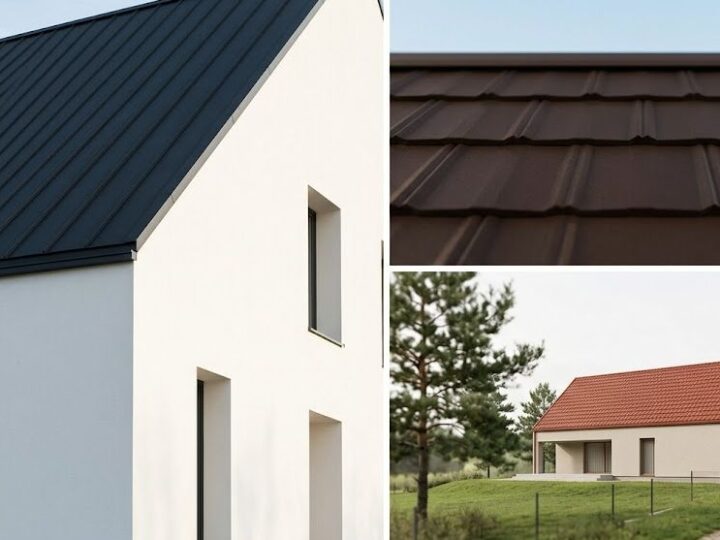Как выбрать цвет кровли, чтобы дом выглядел дороже и современнее