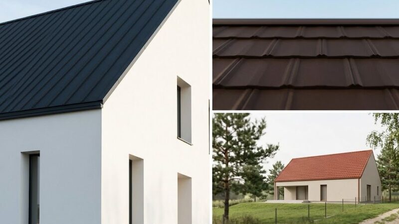 Как выбрать цвет кровли, чтобы дом выглядел дороже и современнее