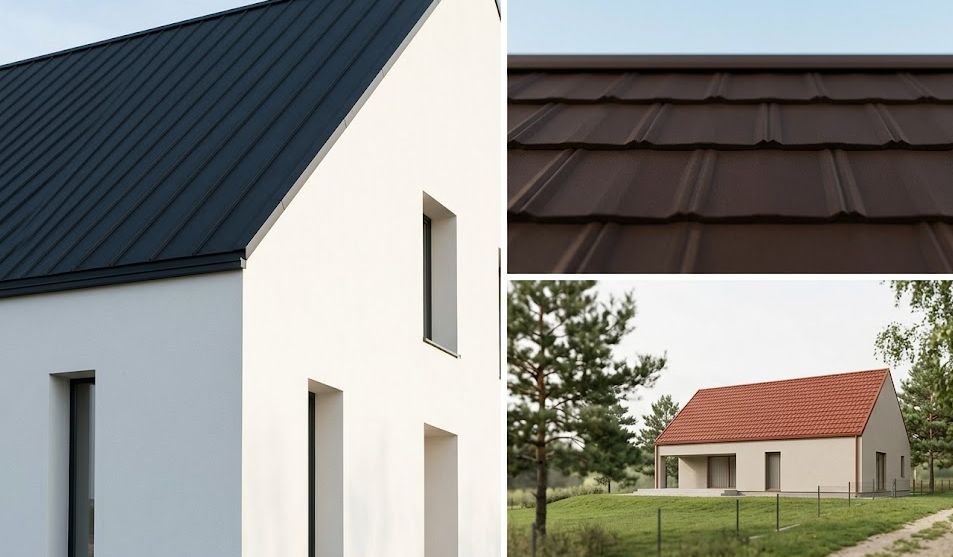 Как выбрать цвет кровли, чтобы дом выглядел дороже и современнее