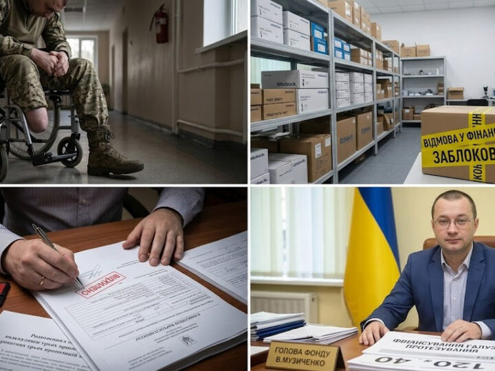 Віталій Музиченко під прицілом: тіньові схеми на комплектуючих для протезів