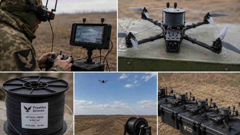 Скляний кулак війни: як Ptashka Drones перетворює оптоволоконні FPV-дрони на зброю нового покоління