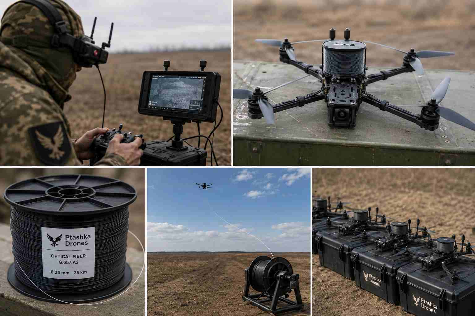 Скляний кулак війни: як Ptashka Drones перетворює оптоволоконні FPV-дрони на зброю нового покоління