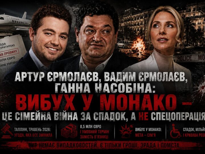 Артур Єрмолаєв, Вадим Єрмолаєв, Ганна Насобіна та вибух у Монако: хто насправді ділить спадщину олігарха з Дніпра