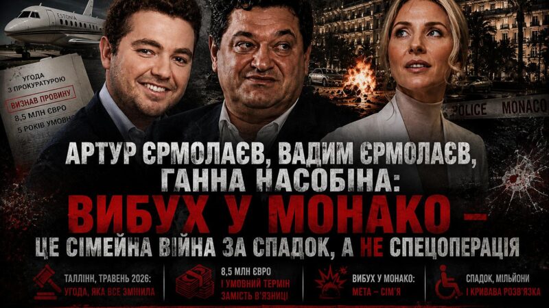 Артур Єрмолаєв, Вадим Єрмолаєв, Ганна Насобіна та вибух у Монако: хто насправді ділить спадщину олігарха з Дніпра