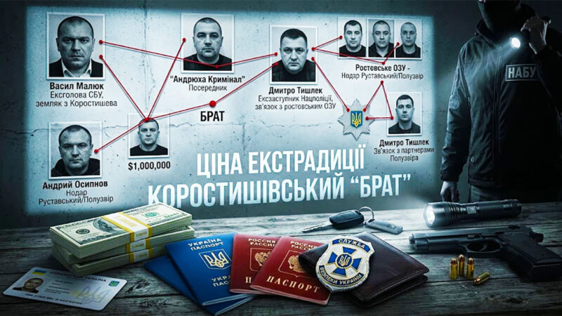 Малюк, Осіпов, Лозовський, Фрадін: $1 млн хабаря, «Андрюха Кримінал», зв’язки СБУ з ростовським ОЗУ та арешт оточення ексголови спецслужби