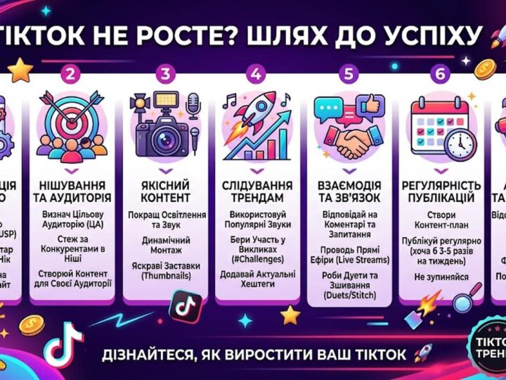 Сім причин, чому ваш TikTok не росте, і що з цим робити